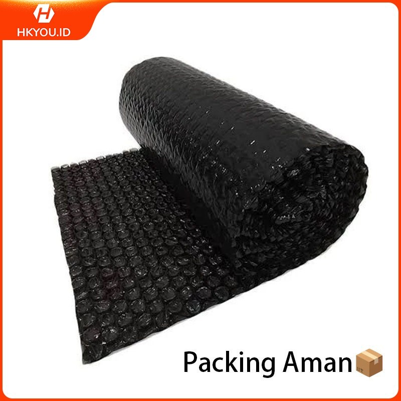 

EXTRA Plastik Bubble Hitam / Bubble Wrap Roll Tambahan Packing Aman ️ Hanya Untuk Tambahan / Tidak Dijual Terpisah