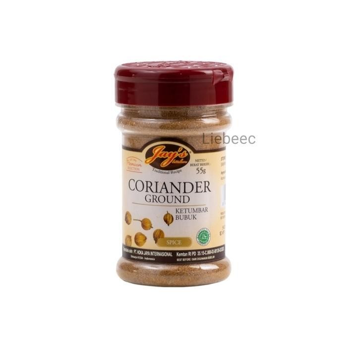 

[PROMO EXP TERBARU] Jay's Coriander Ground | Jays Ketumbar Bubuk Bergaransi Terlaris