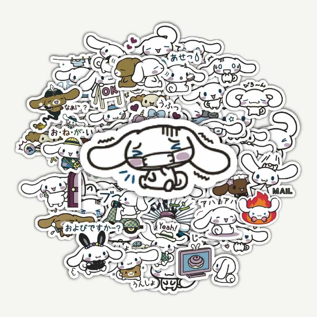 

Sticker Pack Stiker Kartun Cinnamoroll | Sticker TUMBLR | Stiker LAPTOP KOPER HELM