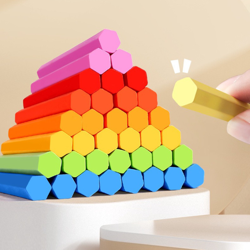 

[DISKON 50%] Kapur Warna 32 Set - Kapur Tulis Anti Pecah Untuk Papan Tulis Sekolah & Kafe