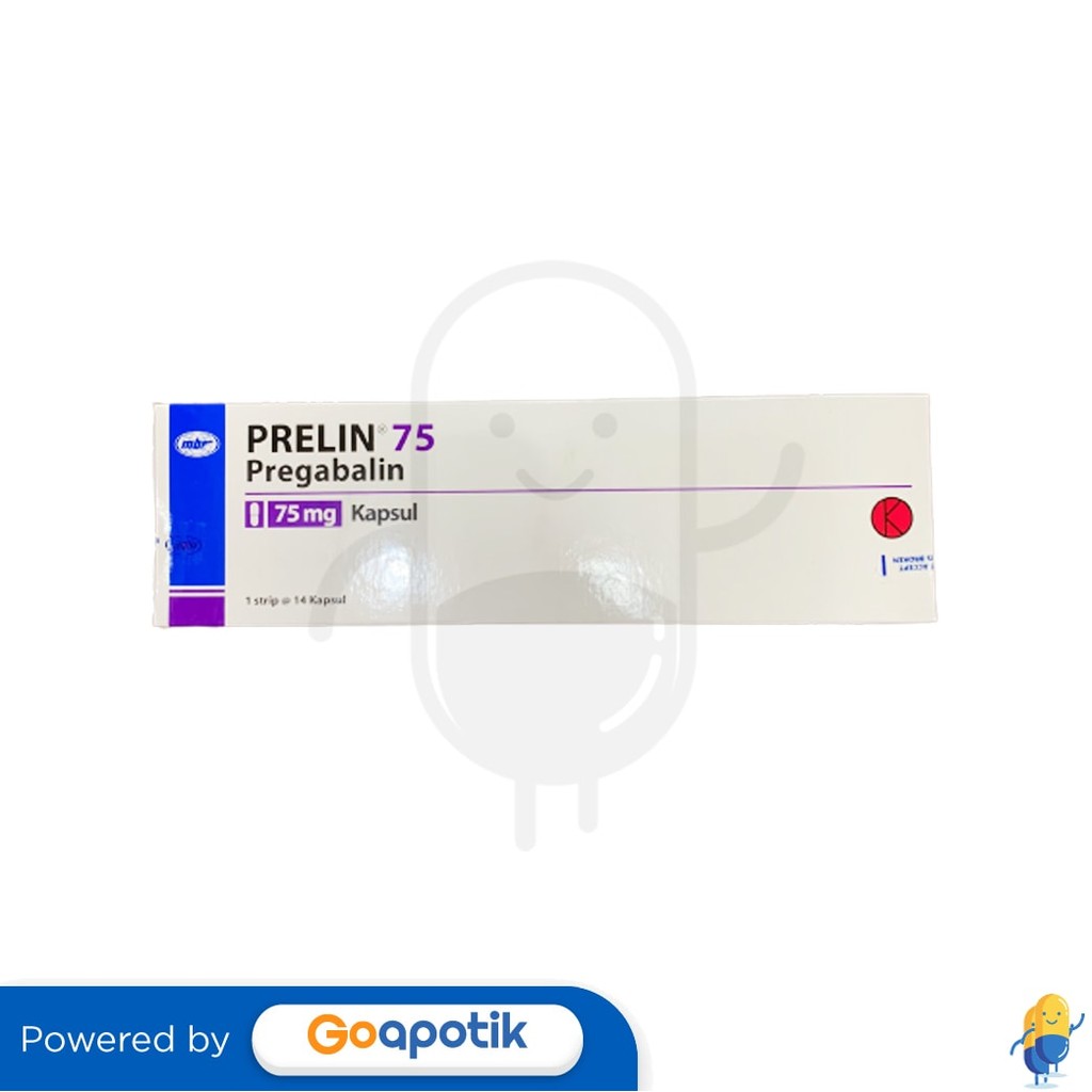Prelin 75 Mg Box 14 Kapsul
