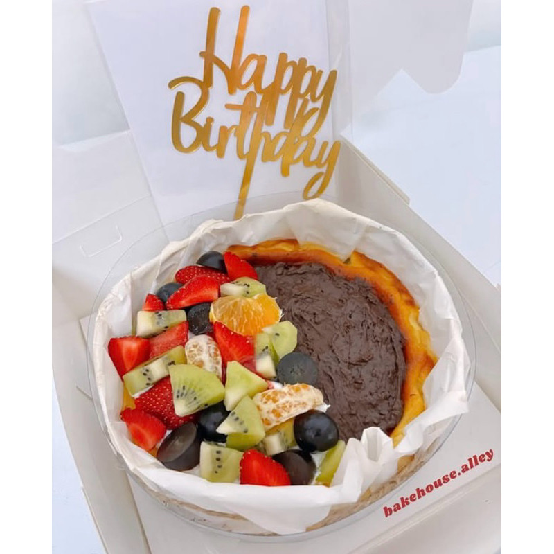 

Burnt Cheesecake (Loyang 18cm)