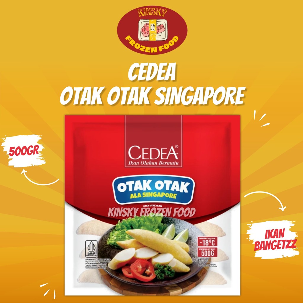 

CEDEA OTAK-OTAK SINGAPORE 500GR