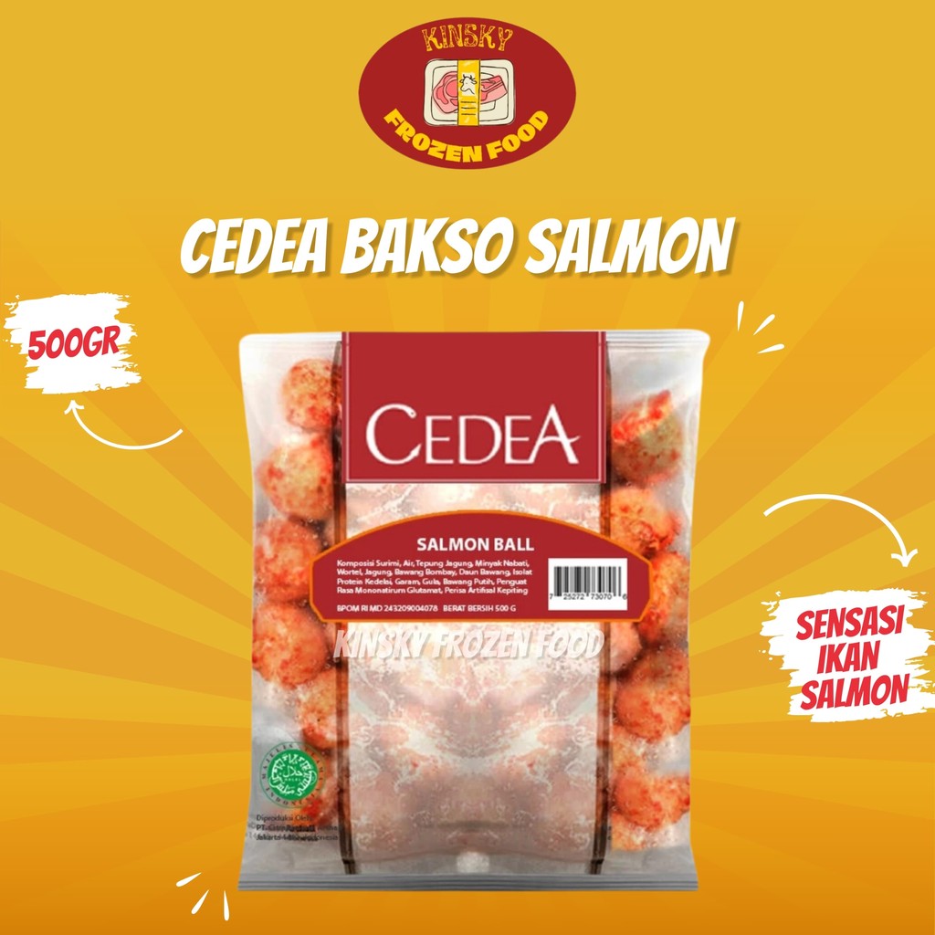 

CEDEA BAKSO SALMON 500GR