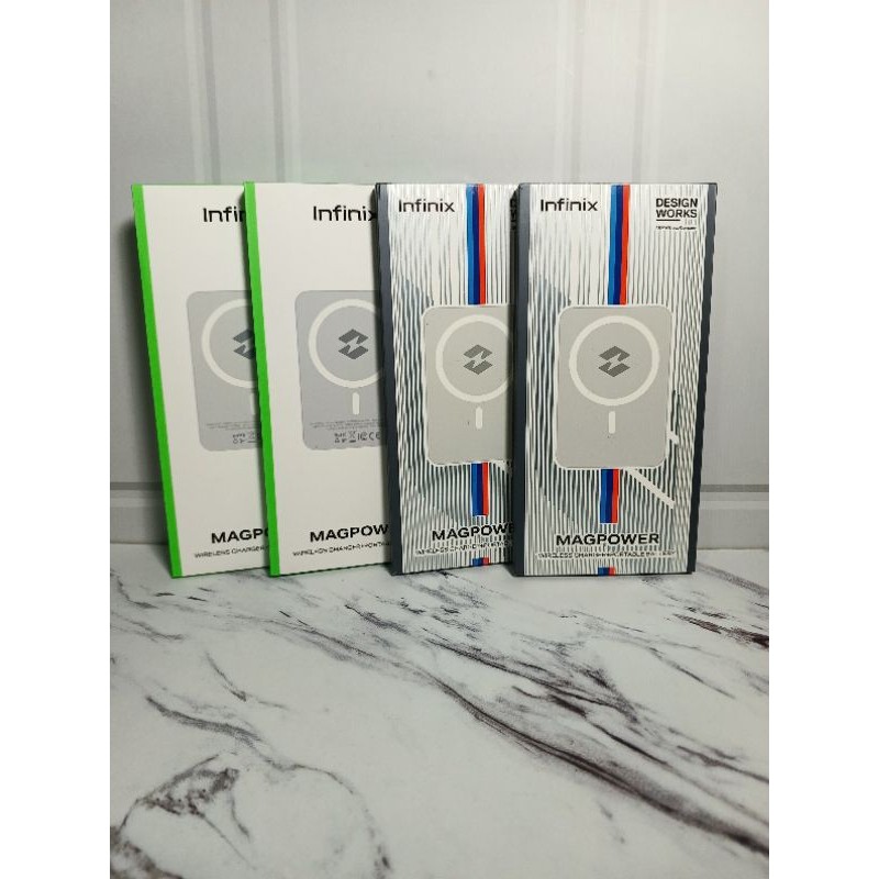 Wireless Charger MagPower MagPad Original Infinix Note 40 | 40 Pro Ori Copotan