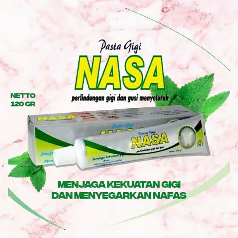 PASTA GIGI NASA ORIGINAL/Odol nasa/pasta gigi memutikan original nasa 100%
