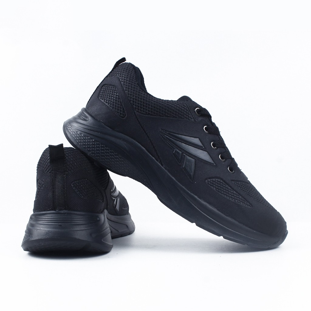 KAVILAZ True Style Yourself Sepatu Pria Big Size Jumbo Hitam Polos Sepatu Kassual Formal Size 43-48