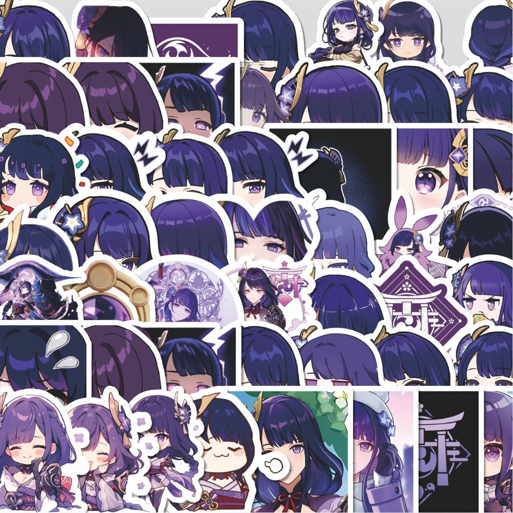 

Stiker Cutting Pack Stiker Genshin Impact Raiden Shogun 1 Isi 100Pcs Series Aesthetic Lucu Keren Untuk Koper Bahan Vynil