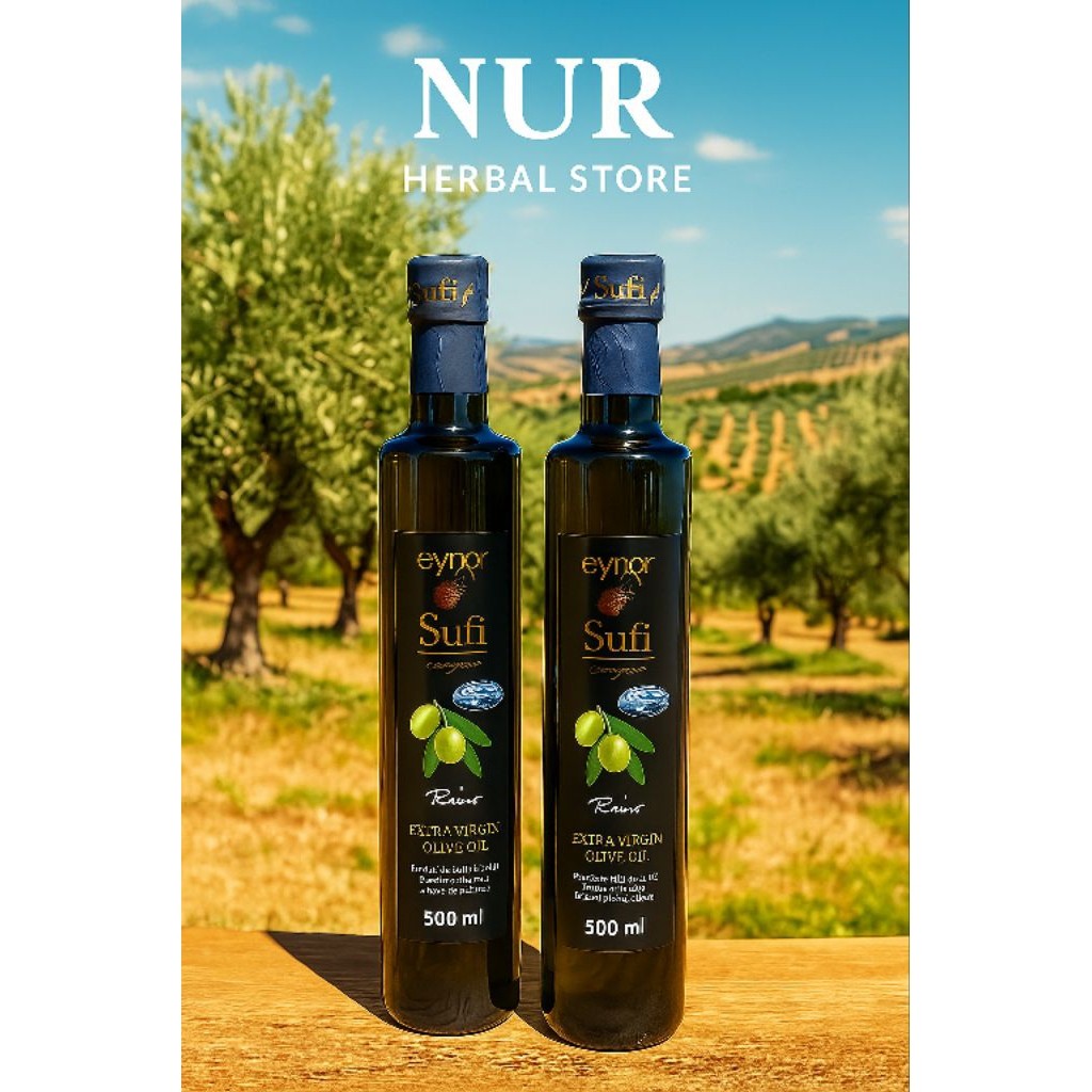 

Minyak Zaitun Sufi 250ml - 500ml Extra Virgin