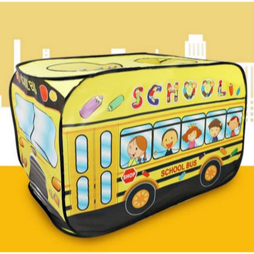NMZSHOP Tenda Anak School Bus - Mainan Berkualitas untuk Anak Usia Sekolah Tenda Bus