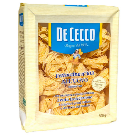 

Fettuccine n° 233 De Cecco / Fettucine De Cecco / Pasta Fettuccine n° 233De Cecco - 250 Gram