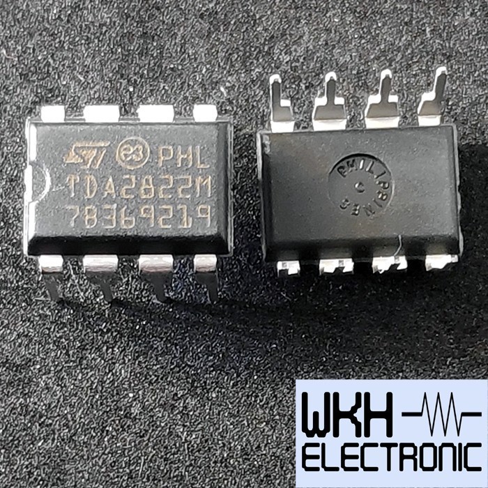 ORI IC TDA2822 DIP8 TDA2822M TDA 2822 Stereo Operating Amplifier