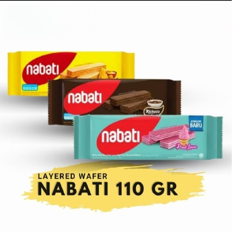 

Nabati Wafer 100gr (1 bungkus)