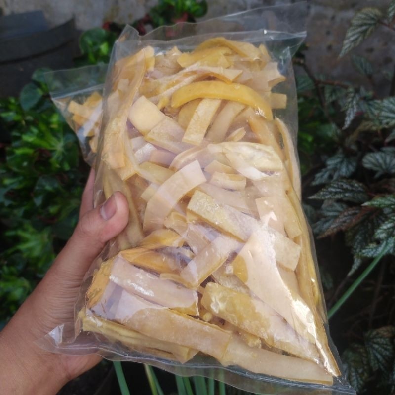 

ASLI KULIT SAPI 1 kg Krecek RAMBAK Kulit Sapi SIAP GORENG Pipih Panjang