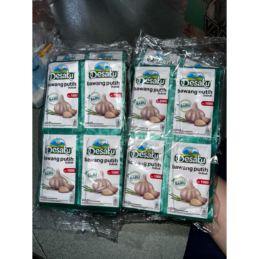 

Desaku Bawang Putih Bubuk 1Renteng 12Pcs - ARM
