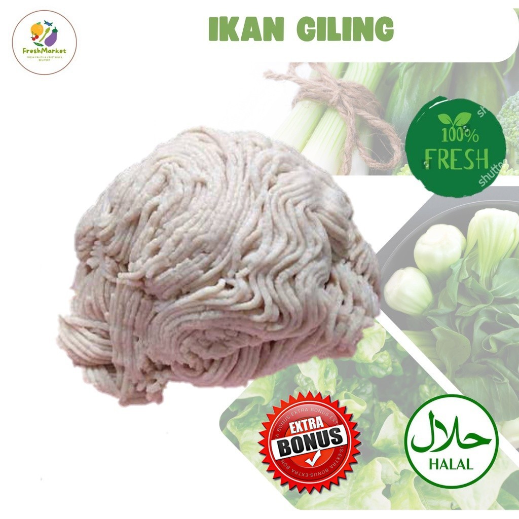 

Ikan Giling Ekor Kuning Segar 1 Kg Sayurinstant