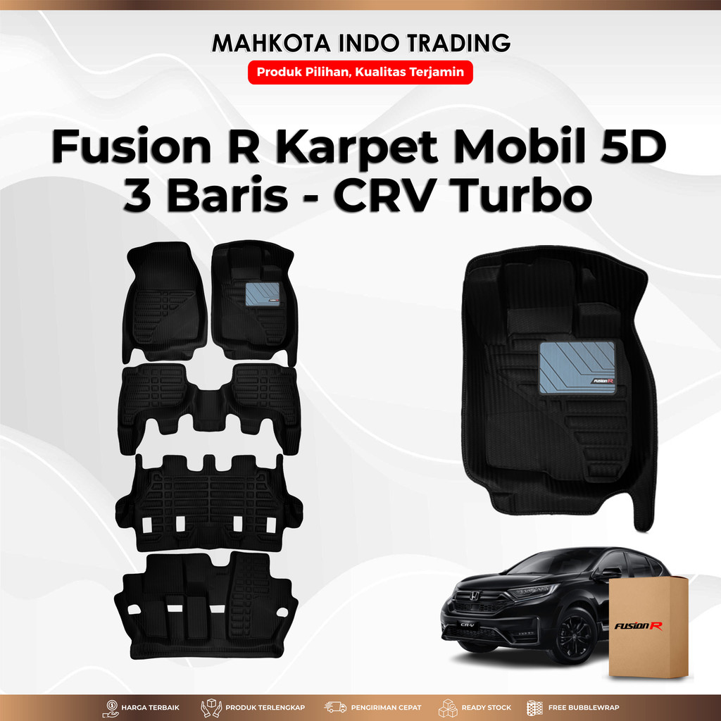 Fusion R Karpet Mobil 5D CRV Turbo Premium