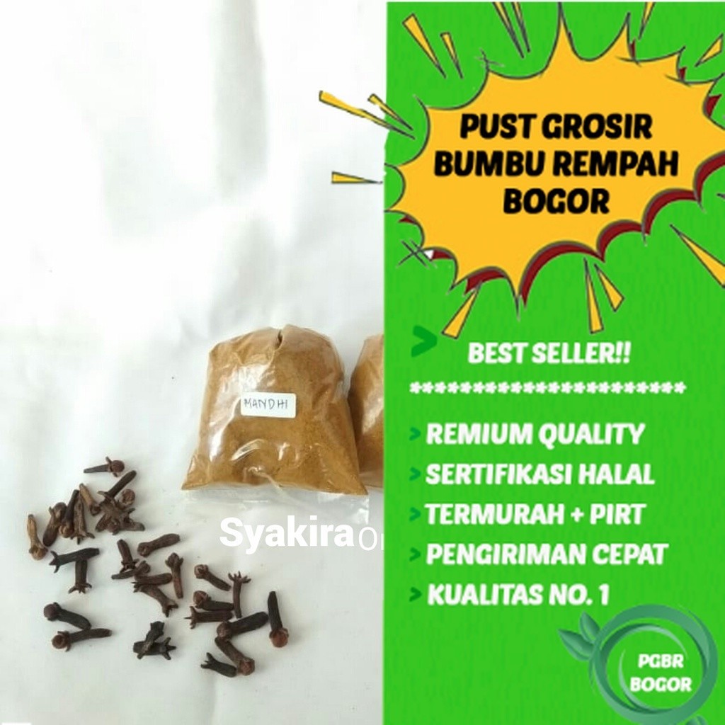 

Bumbu biryani paket hemat cukup untuk 500 gr beras grosir Pusat Kebuli Bogor