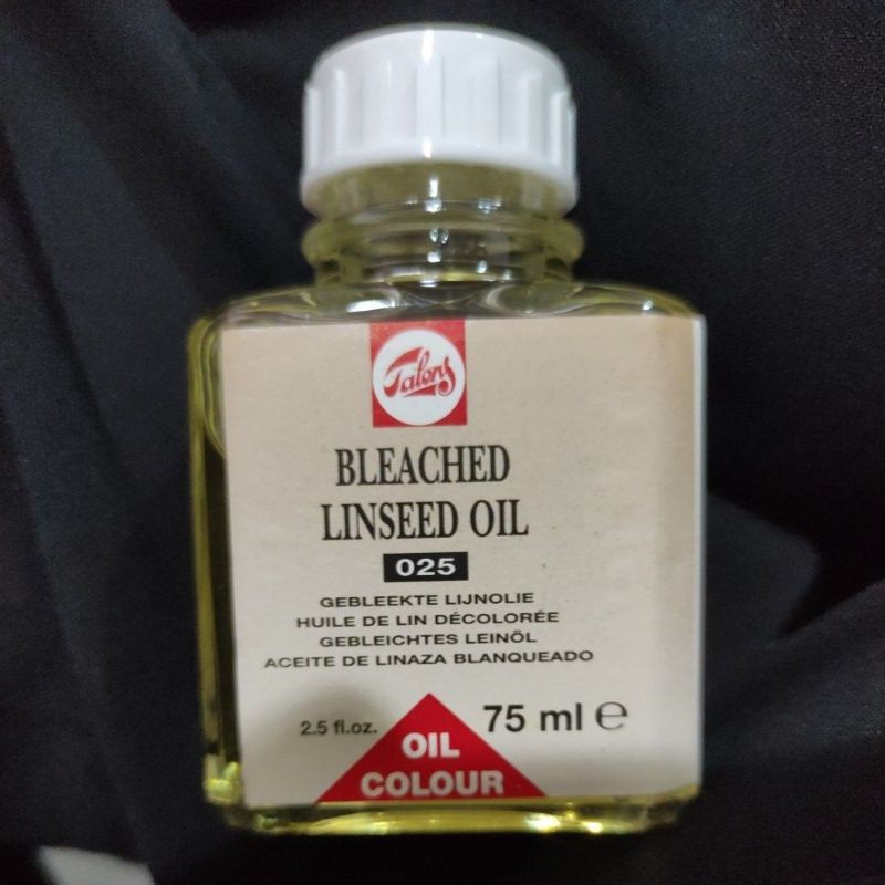 

talens bleached linseed oil bottle 75ML
