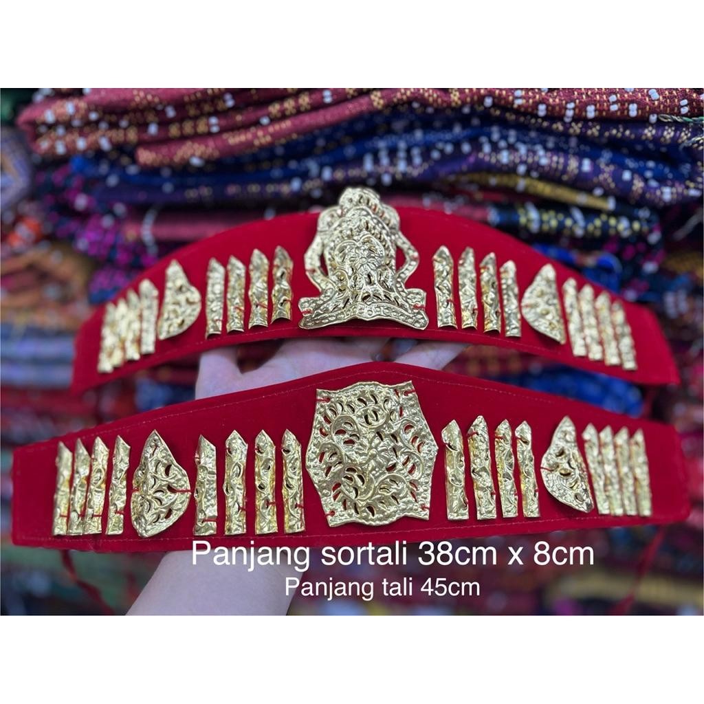 Sortali Pengantin Batak Premium Pagar Empat (Motif Mirip Dengan Sortali Emas Asli)