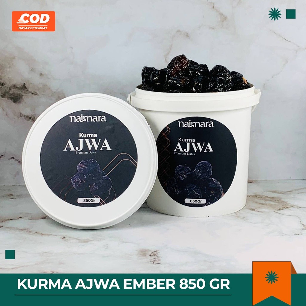 

KURMA AJWA MADINAH KEMASAN EMBER PREMIUM /KURMA NABI ASLI MADINAH ORIGINAL