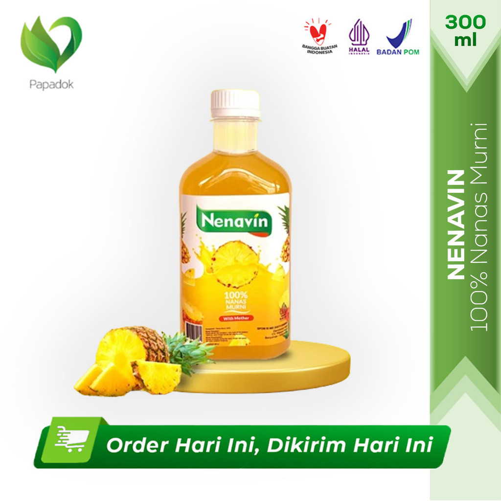

Nenavin Cuka Nanas Asli Obat Diabetes Herbal Paling Ampuh 300ml
