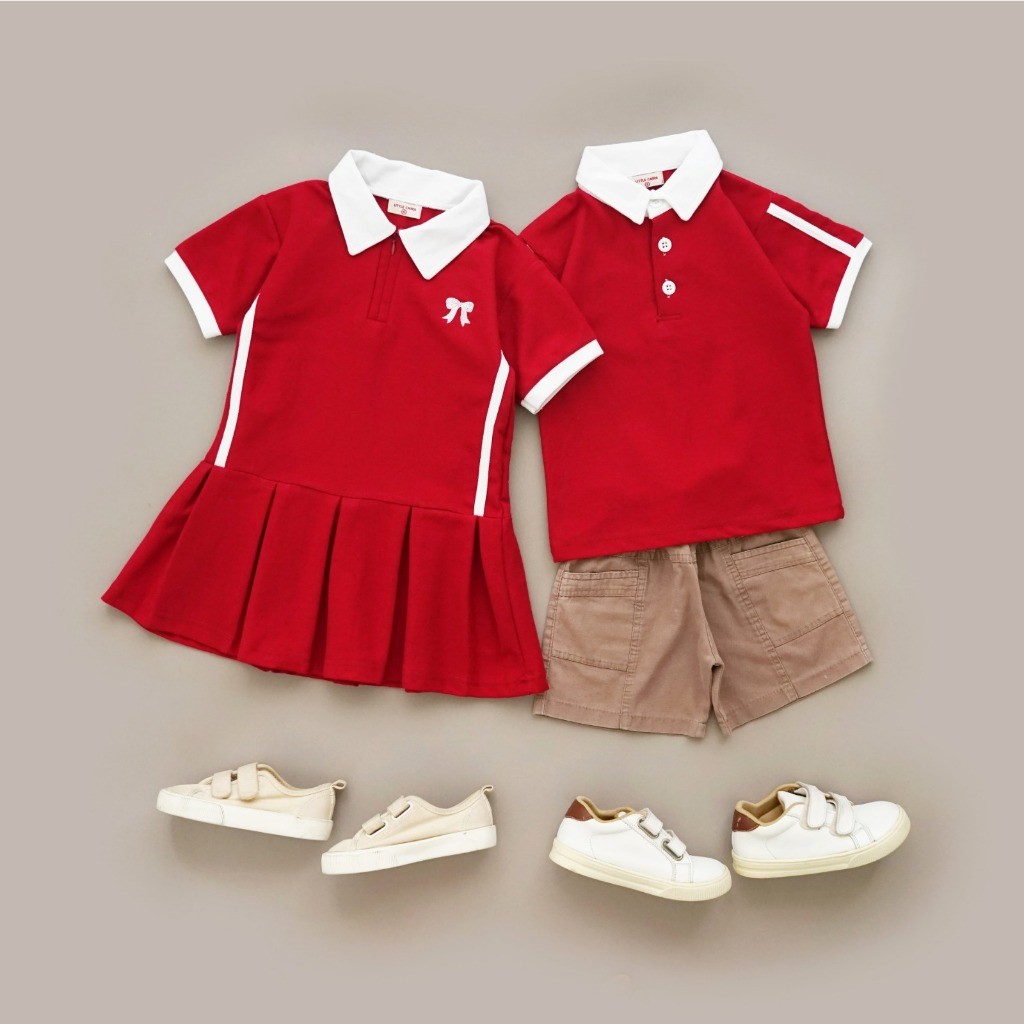 KAOS POLO JACK & LILY | KAOS POLO ANAK LAKI-LAKI | DRESS POLO ANAK PEREMPUAN 1-8 TAHUN