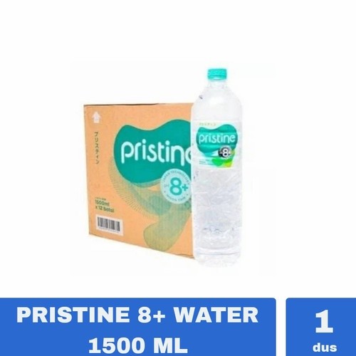 

PRISTINE 8.6+ 1500ml / AIR MINERAL PH TINGGI 1 DUS ISI 12 BOTOL @1.5L