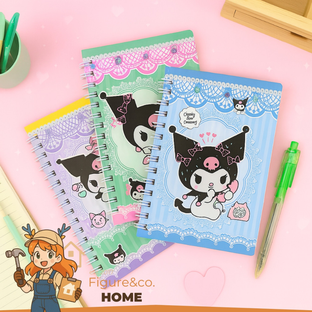 

[FM] - Pen + Note Book Momo Character 10 x 13 cm