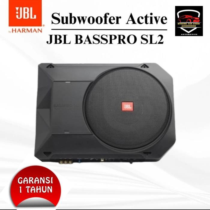 JBL Basspro SL2 Sub Kolong Aktif Subwoofer 8 Inch - Garansi Resmi - 100% Original