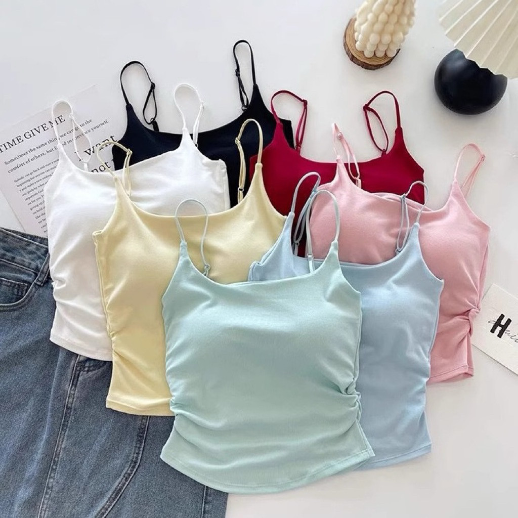 Tanktop Bra Wanita Tali bisa di atur - Tanktop Bra Terbaru - Tang top Bra kekenian (TB407)