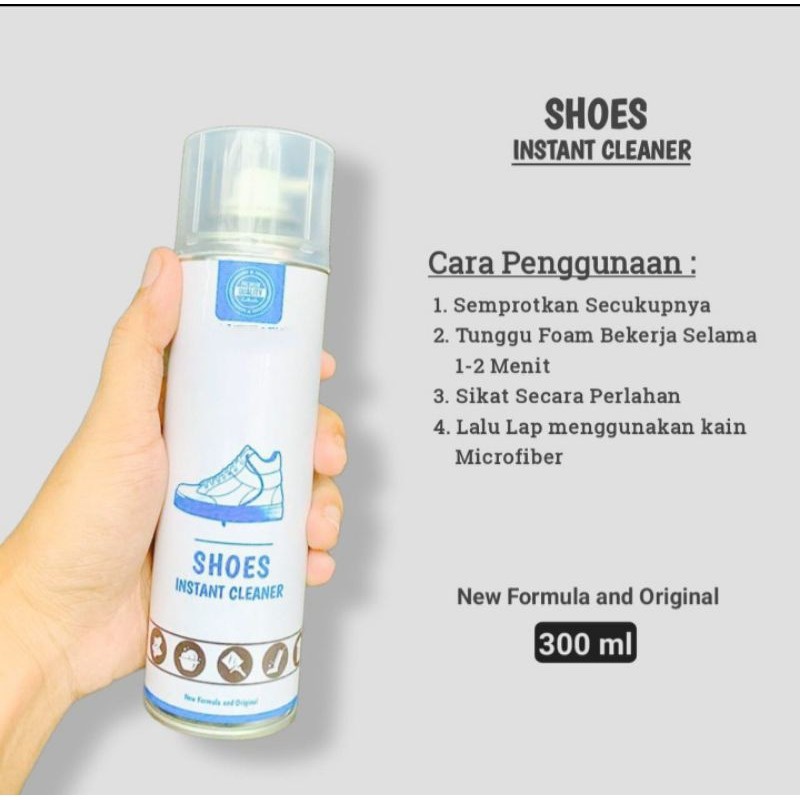 COD SHOES CLEANER FOAM Dailylab FELIX / PEMBERSIH SEPATU 300ml