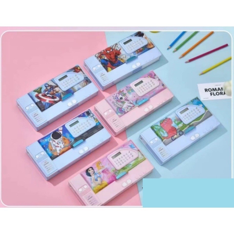 

Pensil case / kotak pensil calculator LPY66-99
