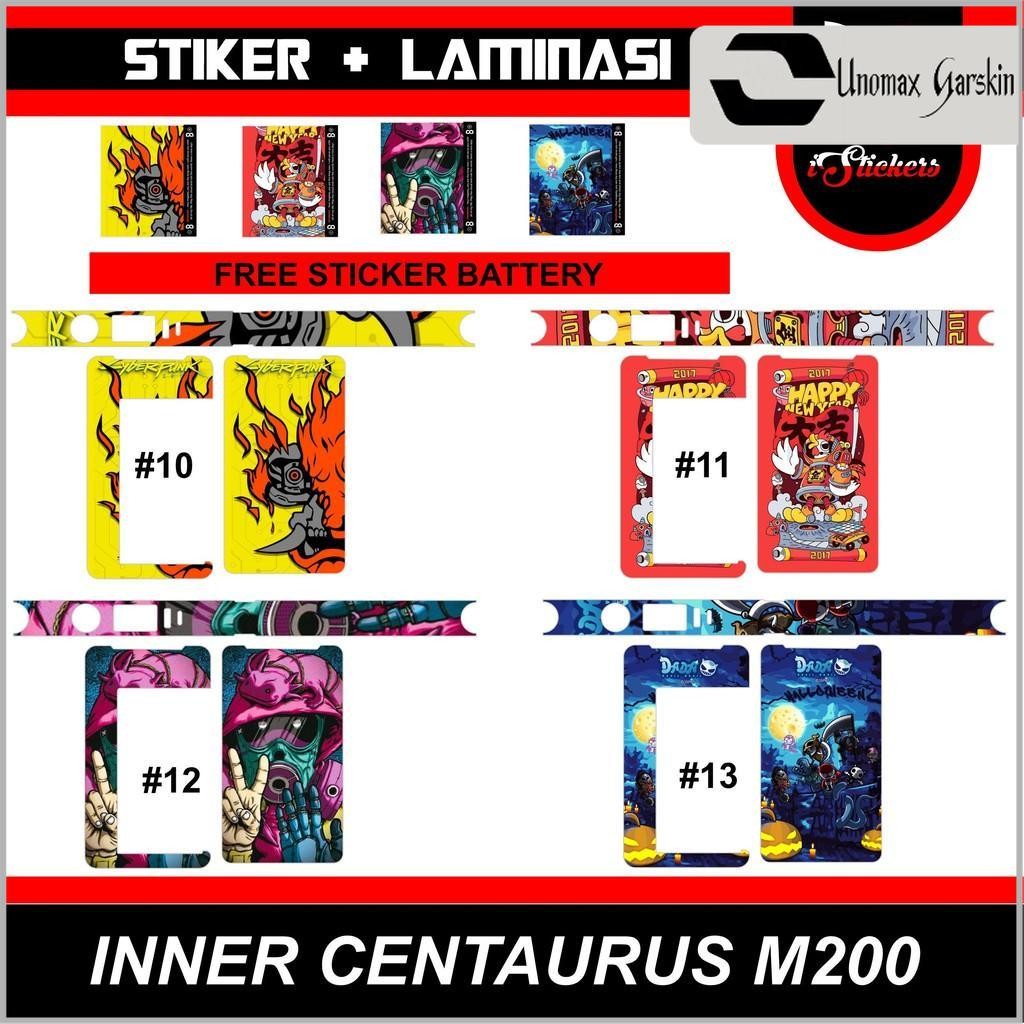 

[UNOMAX GARSKIN] Stiker inner free Bateray M200 SEPAKET