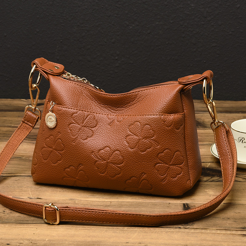 Di tas bahu lansia 2025 tas messenger kapasitas besar baru tas ransel wanita tas ibu hadiah impor ta