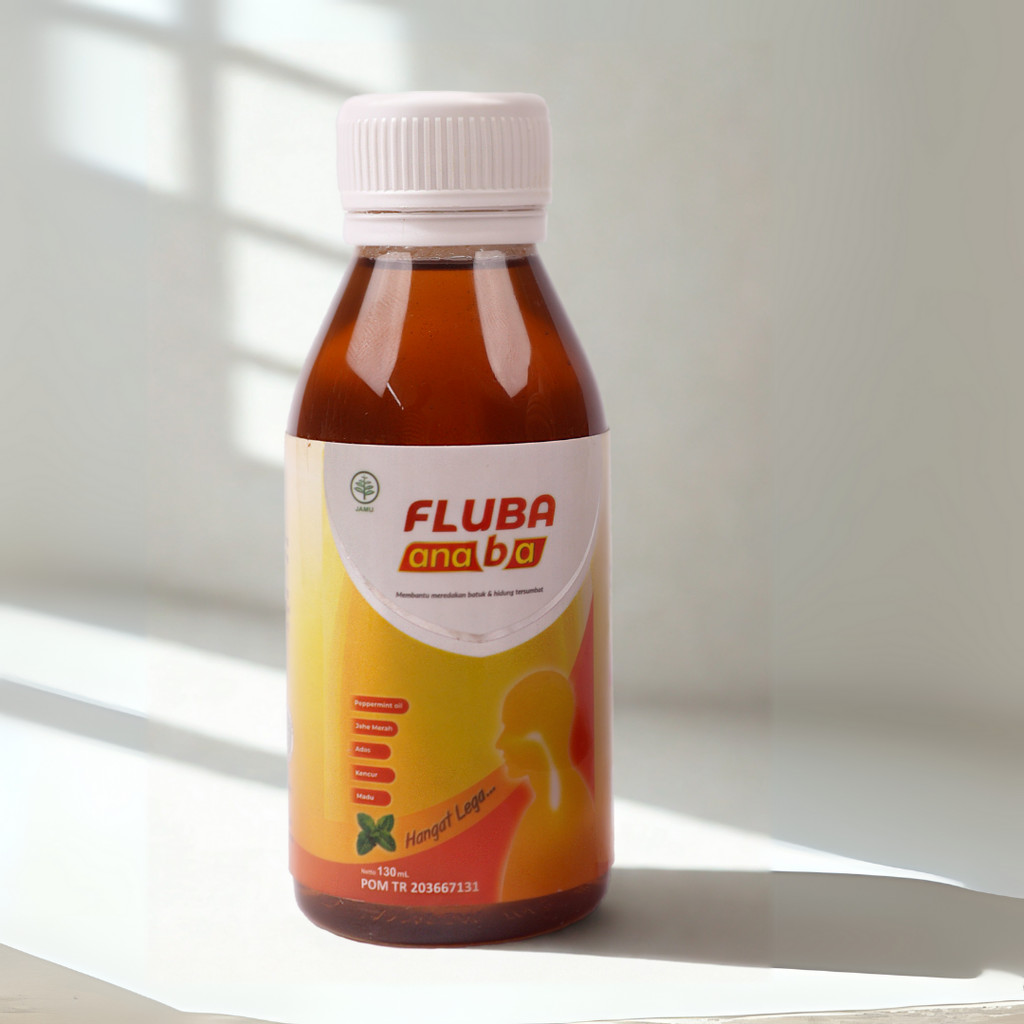 

Madu Herbal Fluba Anaba 130ml Obat Bantu Atasi Flu Batuk Anak Original Medan