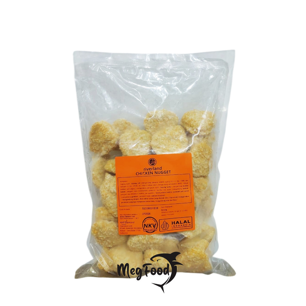 

Riverland Chicken Nugget 1 Kg - Nugget Ayam