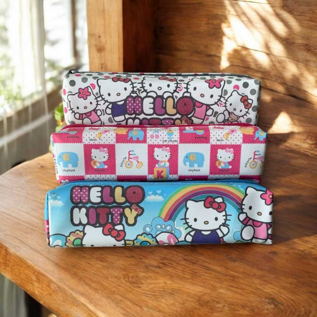 

Kotak Pensil Motif Hello Kitty Lucu Unik Tempat Alat Tulis Karakter Termurah Best Seller