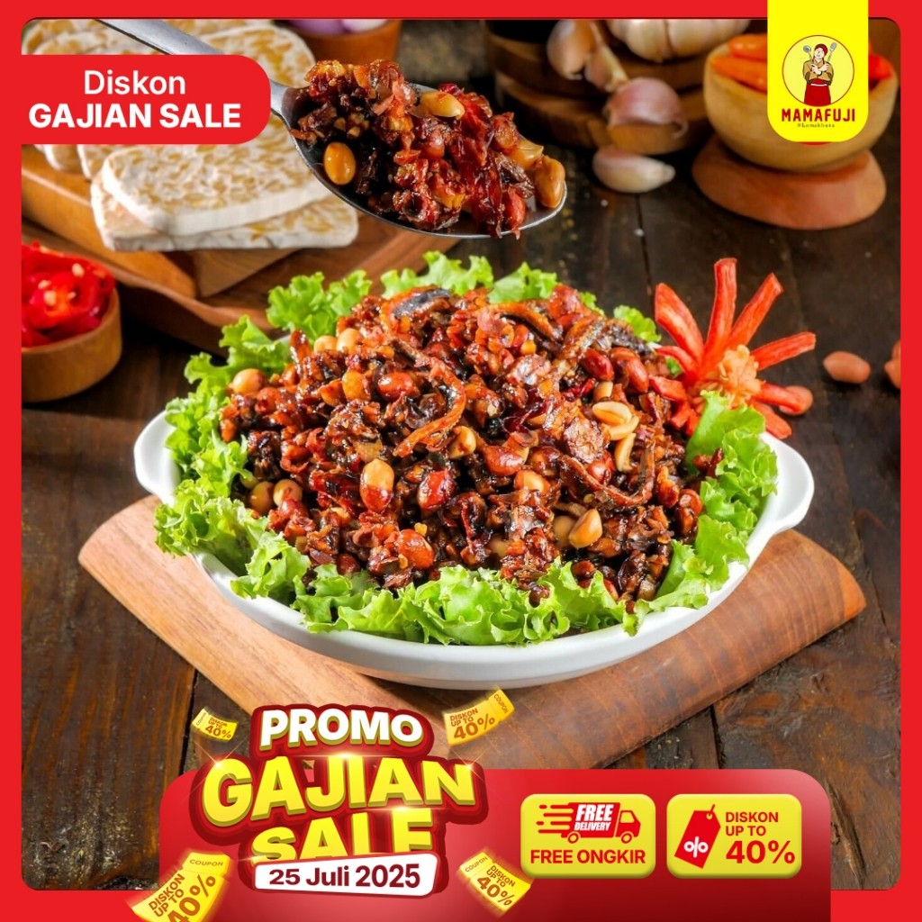 

Mamafuji - TEMPE OREK TERI KACANG