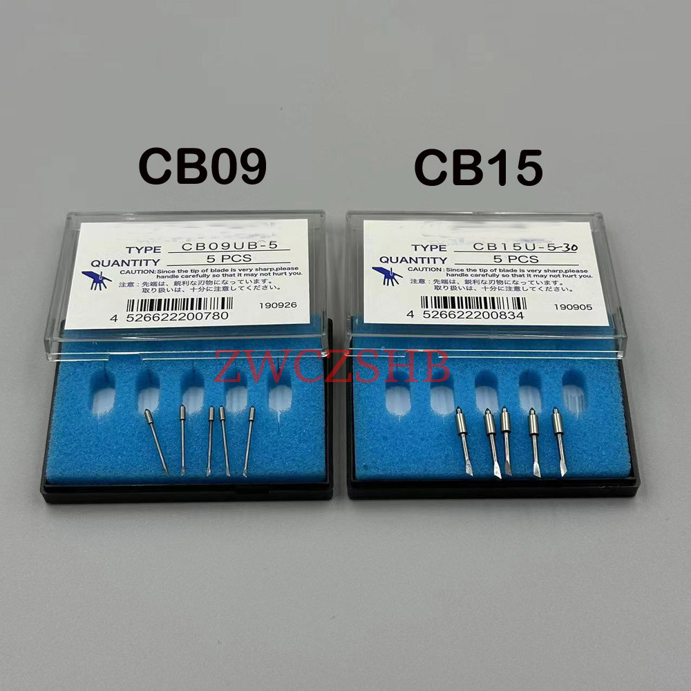 

5PCS High quality CB09UB-5 CB15U-5 Cutting Cemented Carbide Blade Knife For Graphtec CE5000 CE6000 CE7000 FC8600 FC8000 FC9000