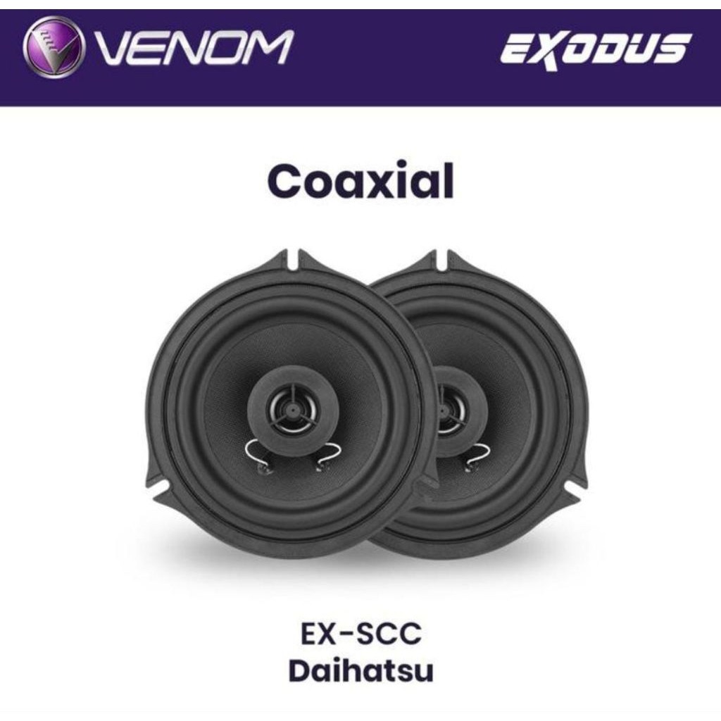 Venom Speaker Exodus EX-SCC Coaxial Pintu Tengah -yaafi car audio