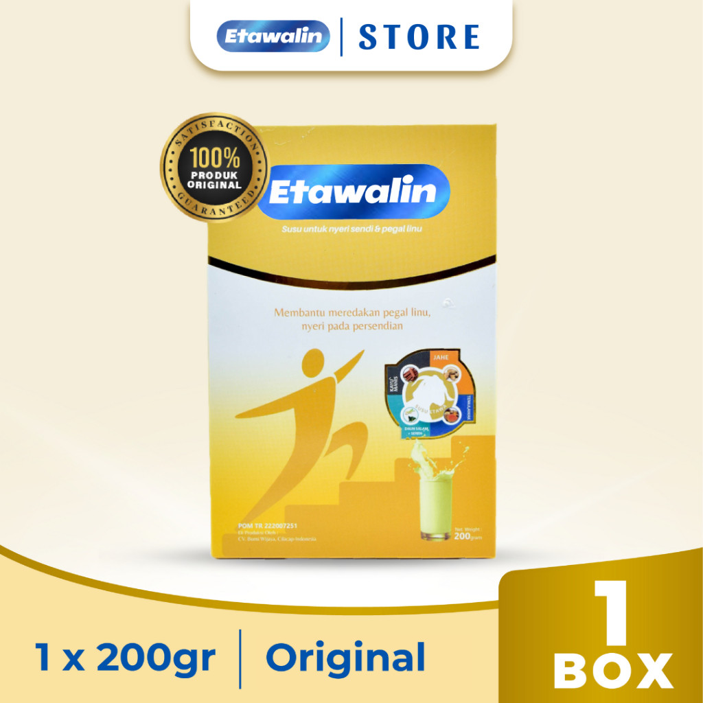 

Etawalin Susu Etawa Original Atasi Sendi Dan Tulang Paket 1 Box new