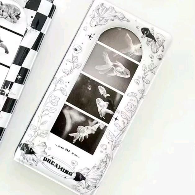 ALBUM 4CUT PHOTOSTRIP 40slot / COLLECT BOOK PHOTOBOOTH - white