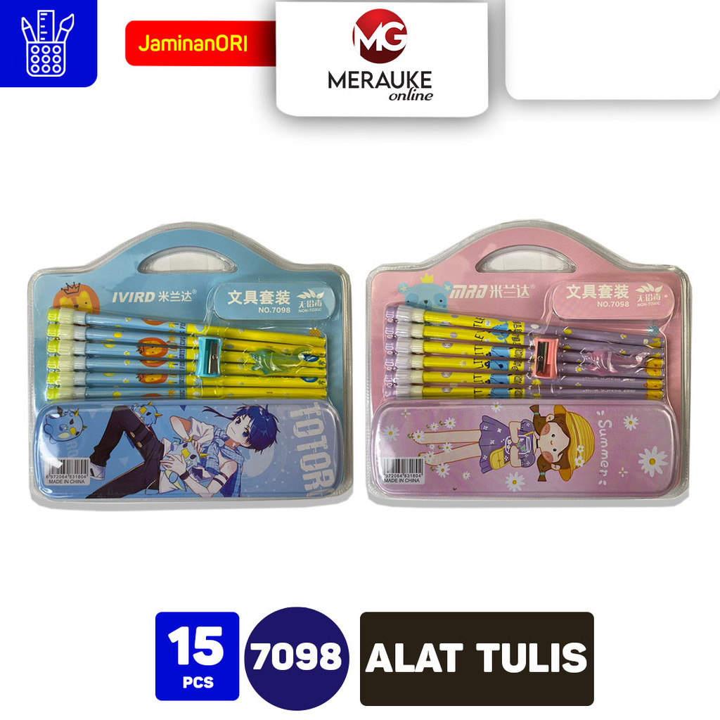 

Paket stationery set ZAIXIN 7098