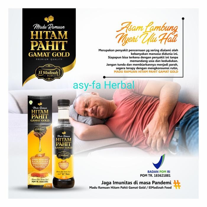 

Madu Hitam Gamat Gold Plus Insulin