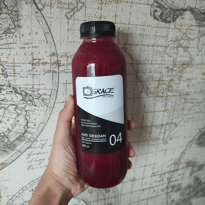 

Jus Antioksidan - Beet Juice - Jus Tambah Darah 500 & 1000 ml - 500ml