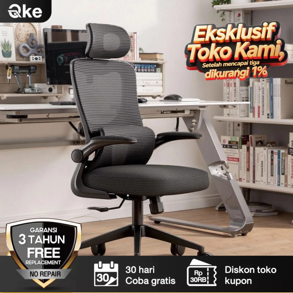 

Kualitas tinggi Kursi Kantor Kursi Gaming KursiKerja Kursi Putar【Direkomendasikan oleh netizen】