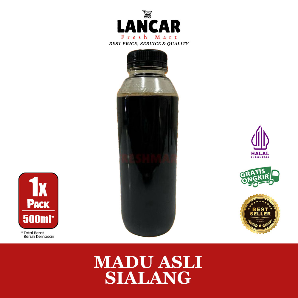 

MADU ASLI SIALANG 500ML 100% PURE HONEY