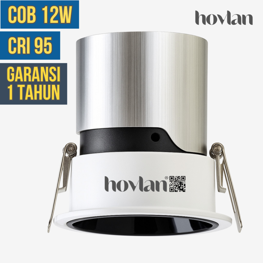 DownLight Wall Washer Cob Hovlan Led Spot Light Down light Lampu Sorot Plafon Inbow Indoor