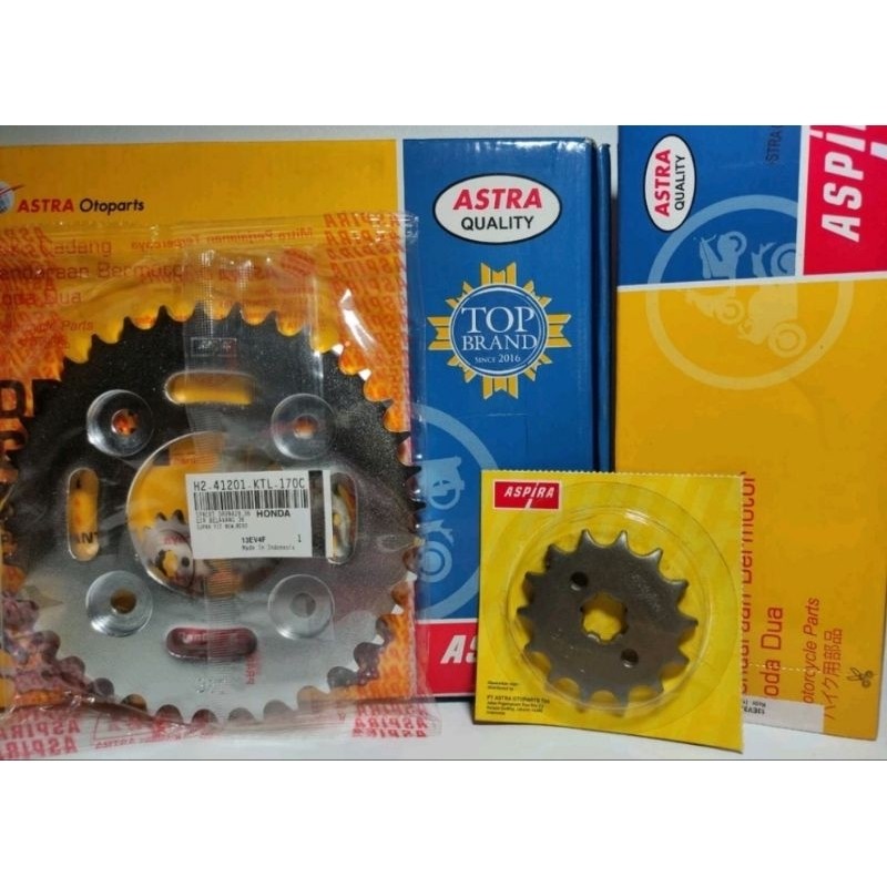GEARSET GIR GEAR SET ASPIRA SUPRA FIT NEW, REVO GEAR 40- KTL